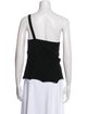 Issey Miyake One-Shoulder Sleeveless Top