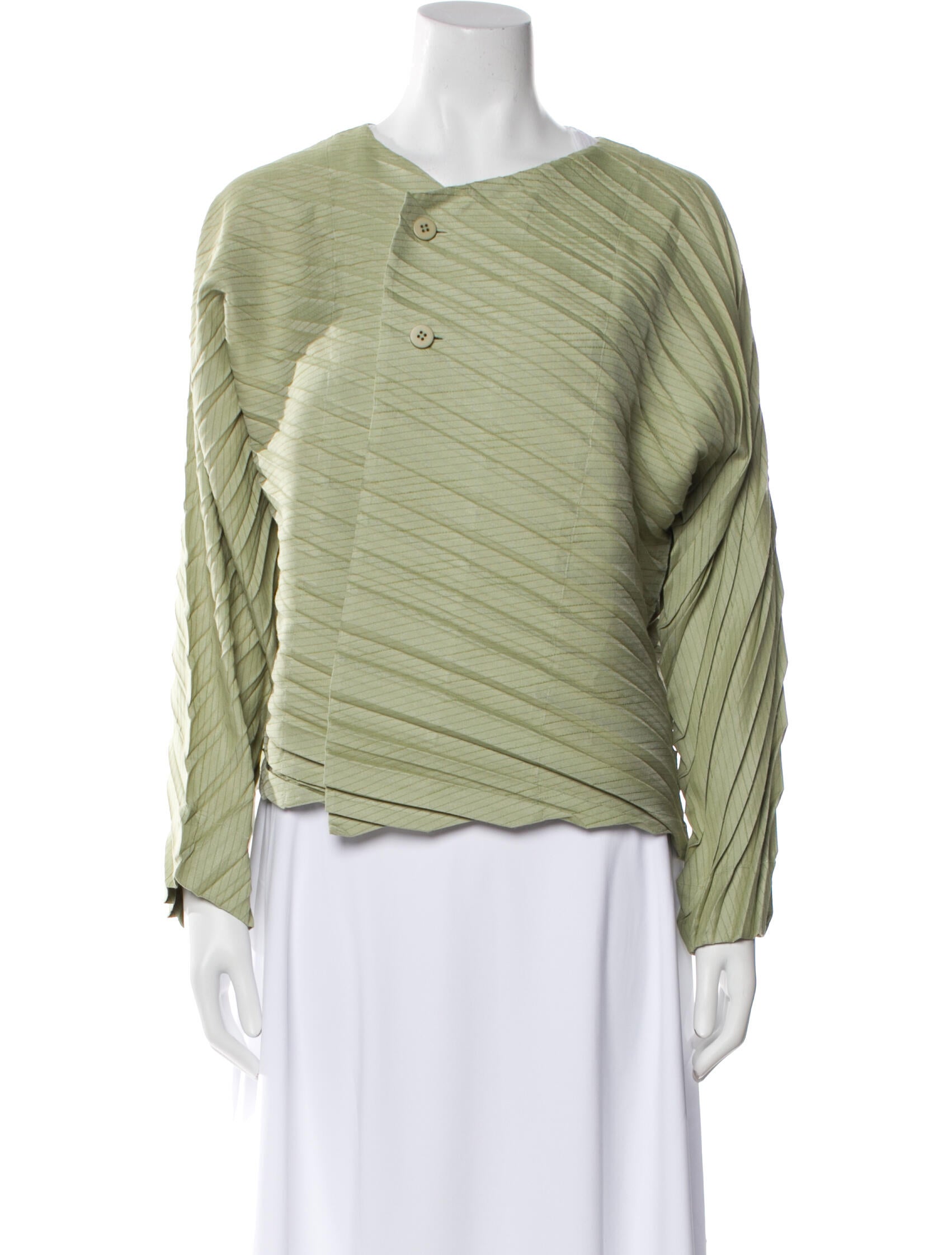 Issey Miyake Striped Evening Jacket