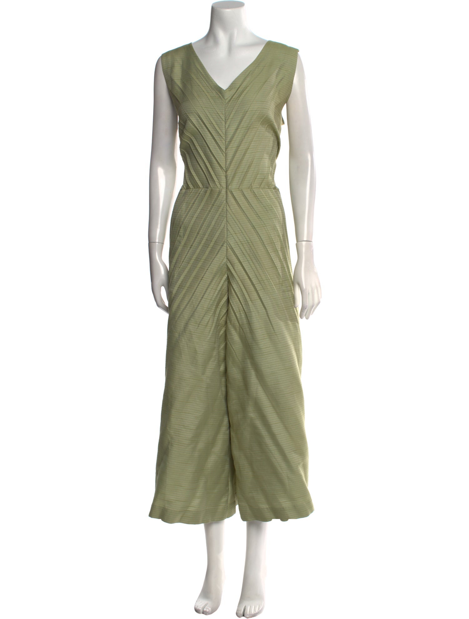 Issey Miyake V-Neck Jumpsuit