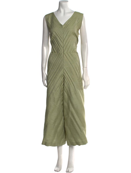 Issey Miyake V-Neck Jumpsuit