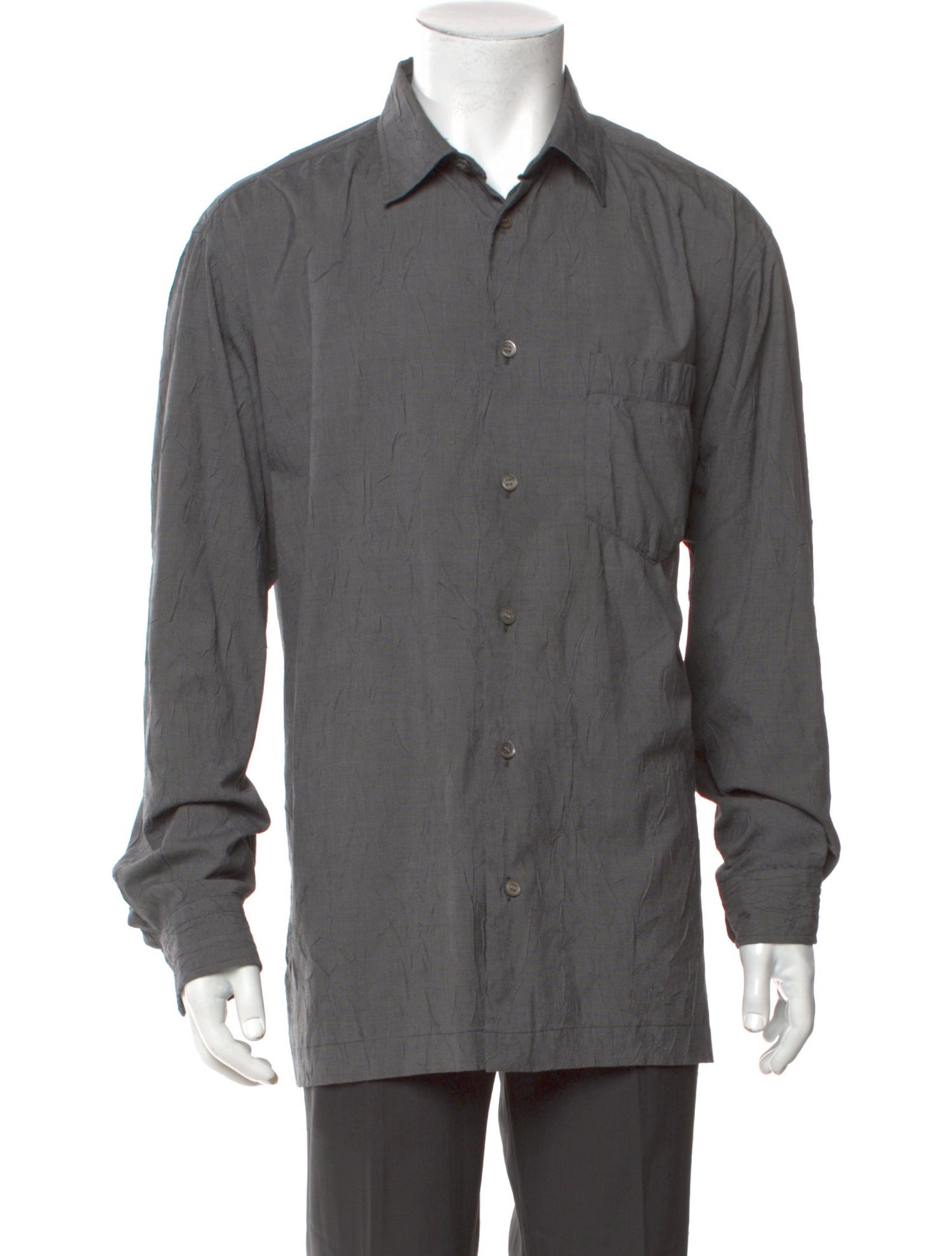 Issey Miyake Long Sleeve Dress Shirt