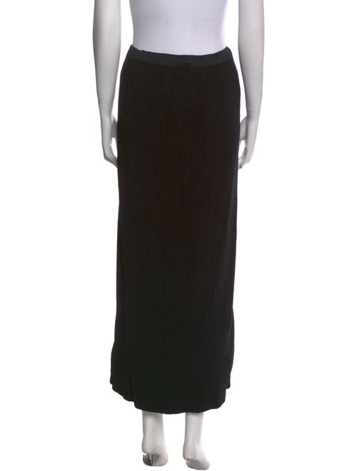 Issey Miyake Pleated Accents Midi Length Skirt