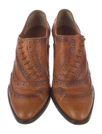 Issey Miyake Leather Pumps