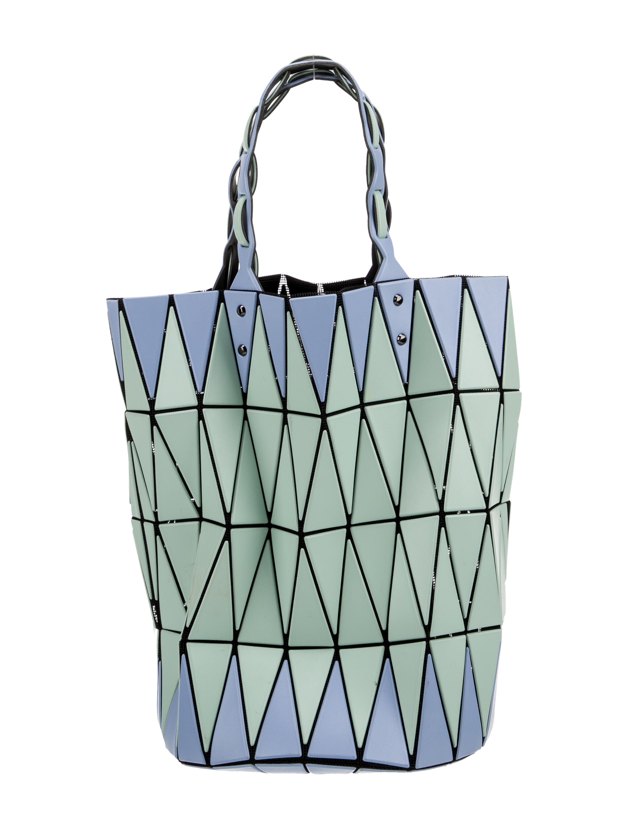 Bao Bao Issey Miyake Leather Bucket Bag