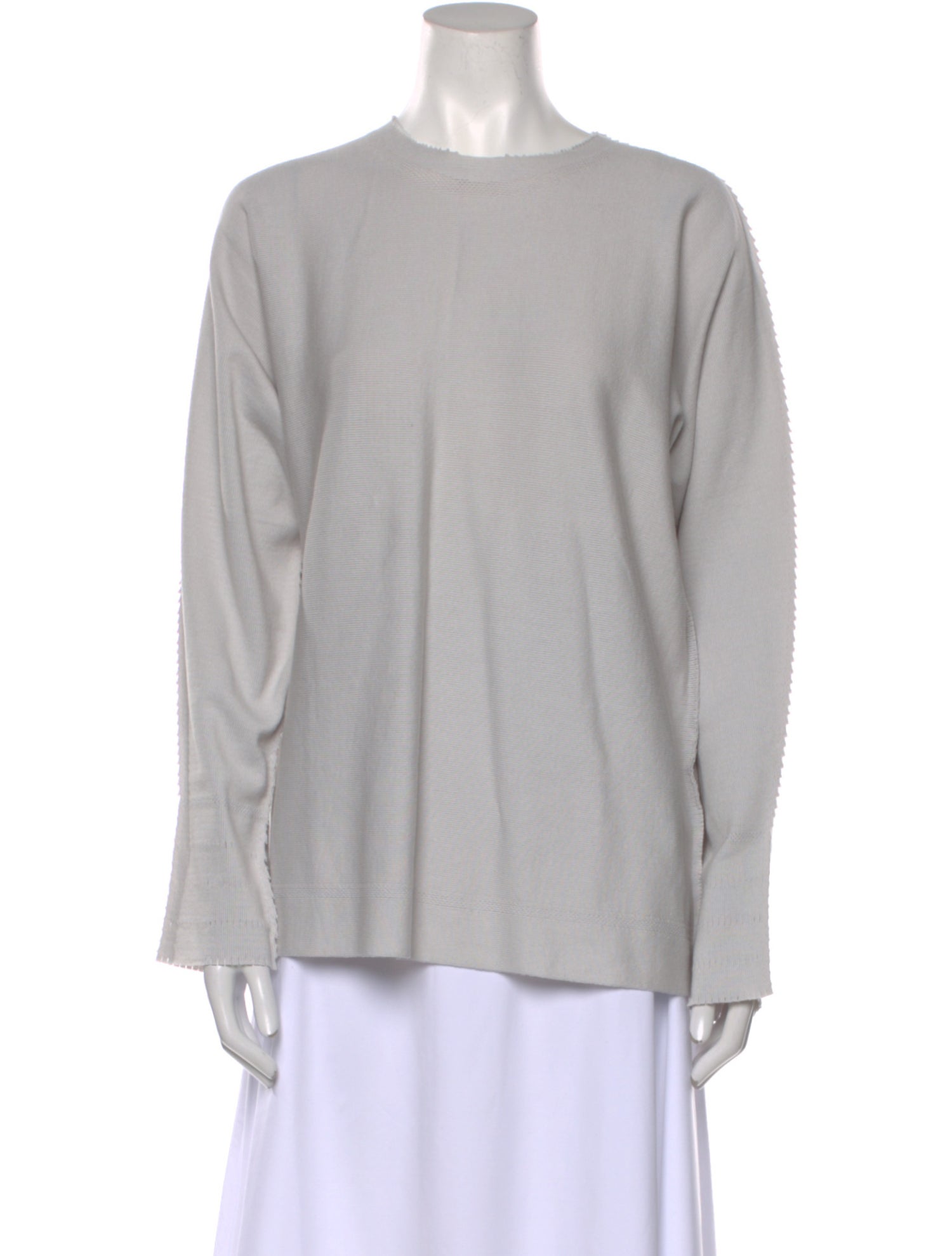 Issey Miyake Crew Neck Sweater