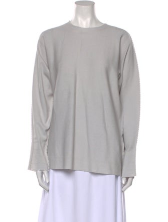 Issey Miyake Crew Neck Sweater