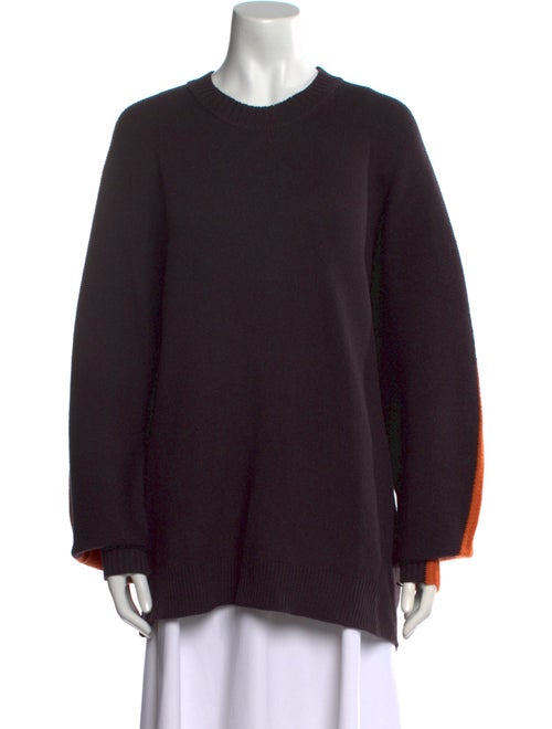 HOMME PLISSÉ ISSEY MIYAKE Wool Crew Neck Pullover