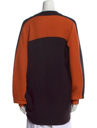 HOMME PLISSÉ ISSEY MIYAKE Wool Crew Neck Pullover