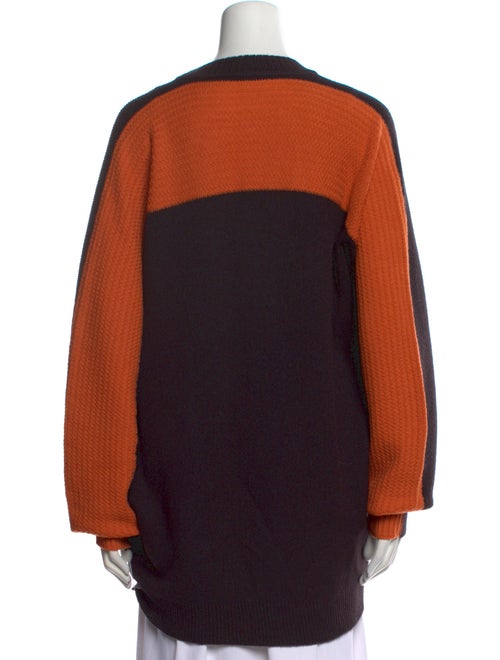 HOMME PLISSÉ ISSEY MIYAKE Wool Crew Neck Pullover