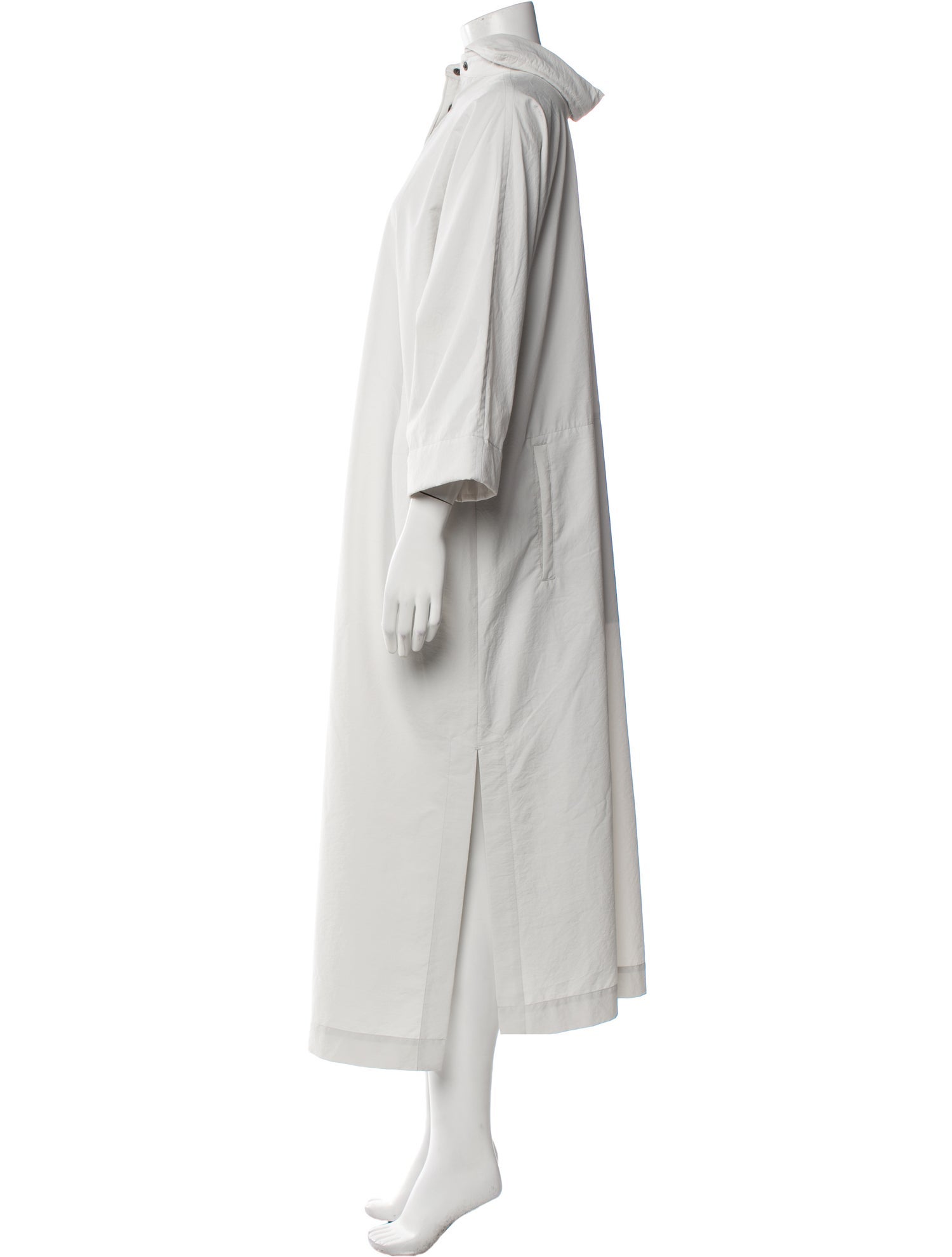 Issey Miyake Mock Neck Long Dress