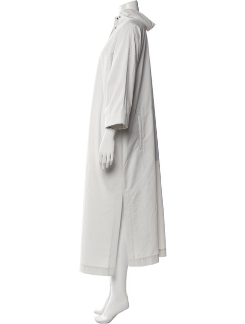 Issey Miyake Mock Neck Long Dress