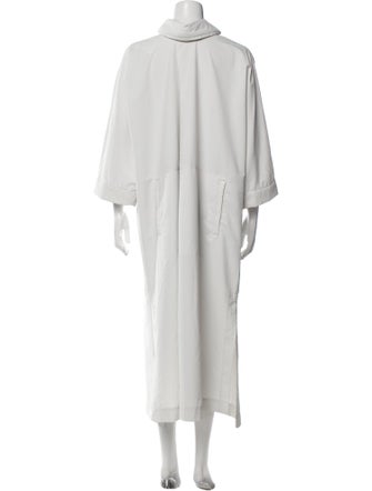 Issey Miyake Mock Neck Long Dress