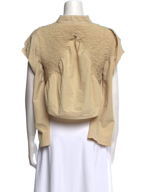 Issey Miyake 2023 Mock Neck Blouse