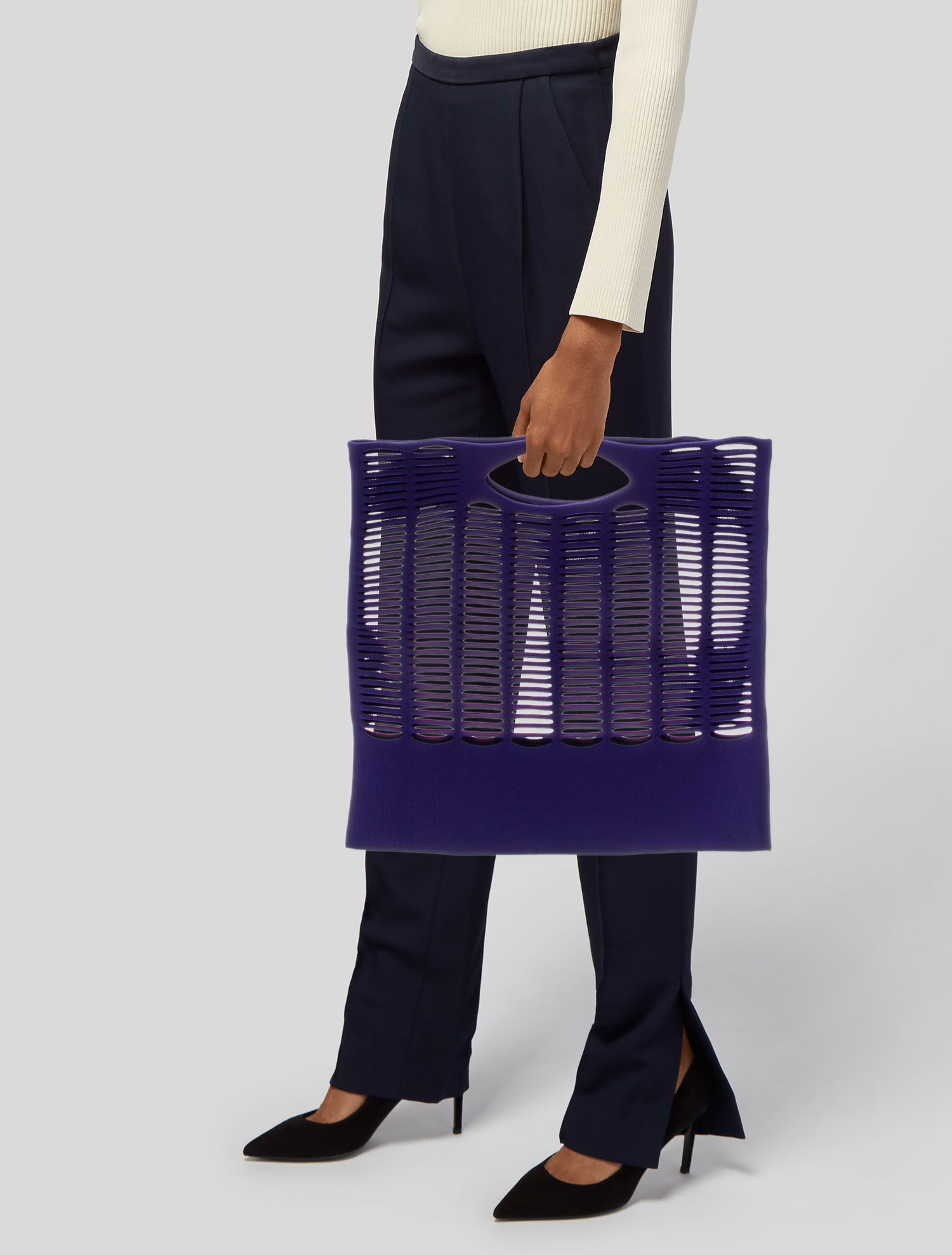 Issey Miyake Nylon Clutch w/ Tags