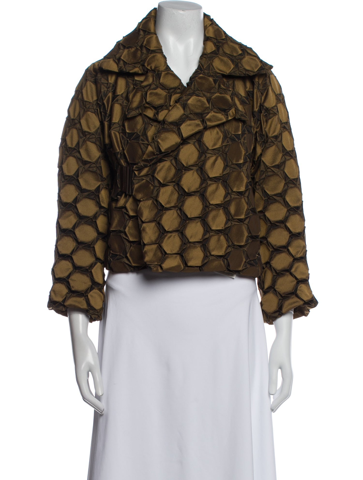 Issey Miyake 2015 Polka Dot Print Jacket