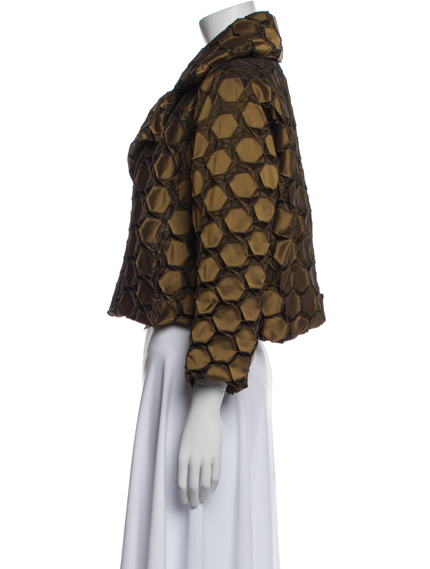 Issey Miyake 2015 Polka Dot Print Jacket