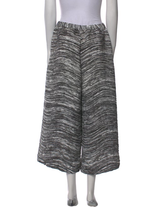 Issey Miyake Silk Wide Leg Pants