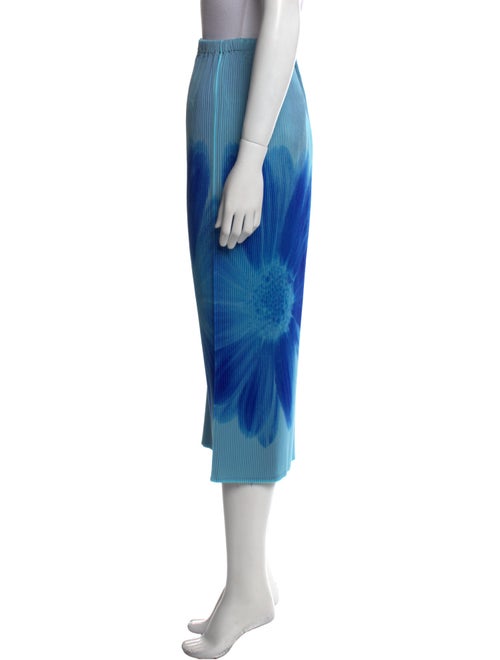 Issey Miyake Tie-Dye Print Midi Length Skirt