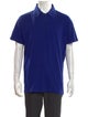 Issey Miyake Collar Short Sleeve Polo Shirt