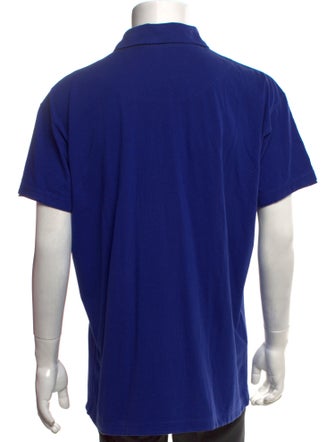 Issey Miyake Collar Short Sleeve Polo Shirt