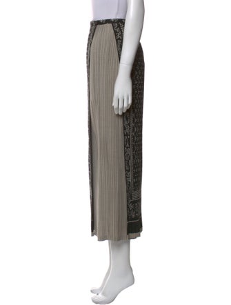 Issey Miyake Printed Mini Skirt