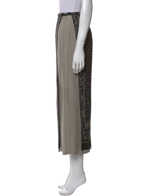 Issey Miyake Printed Mini Skirt