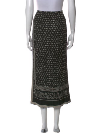 Issey Miyake Printed Mini Skirt
