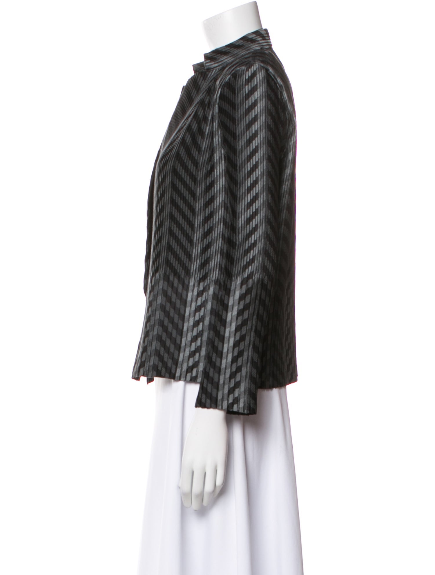 Issey Miyake Striped Jacket
