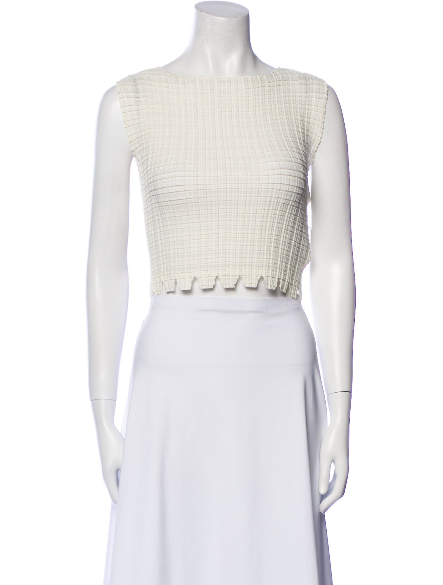 Issey Miyake Vintage Late 2000's - Early 2010's Crop Top