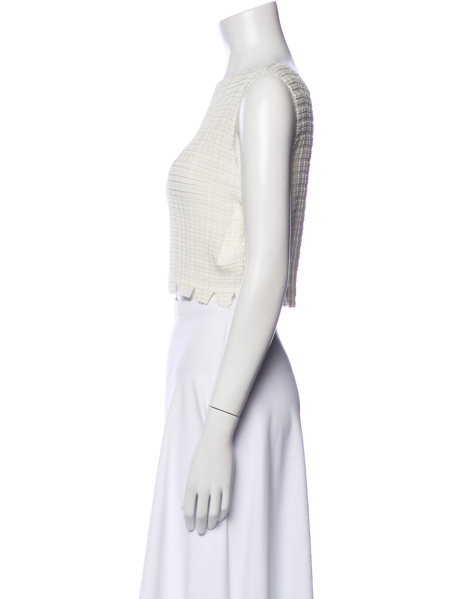 Issey Miyake Vintage Late 2000's - Early 2010's Crop Top