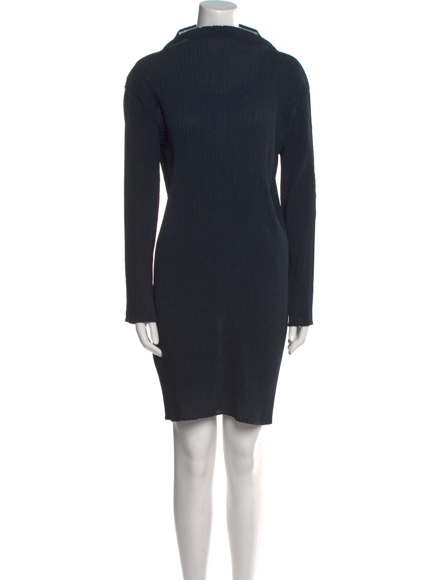 Issey Miyake Turtleneck Mini Dress