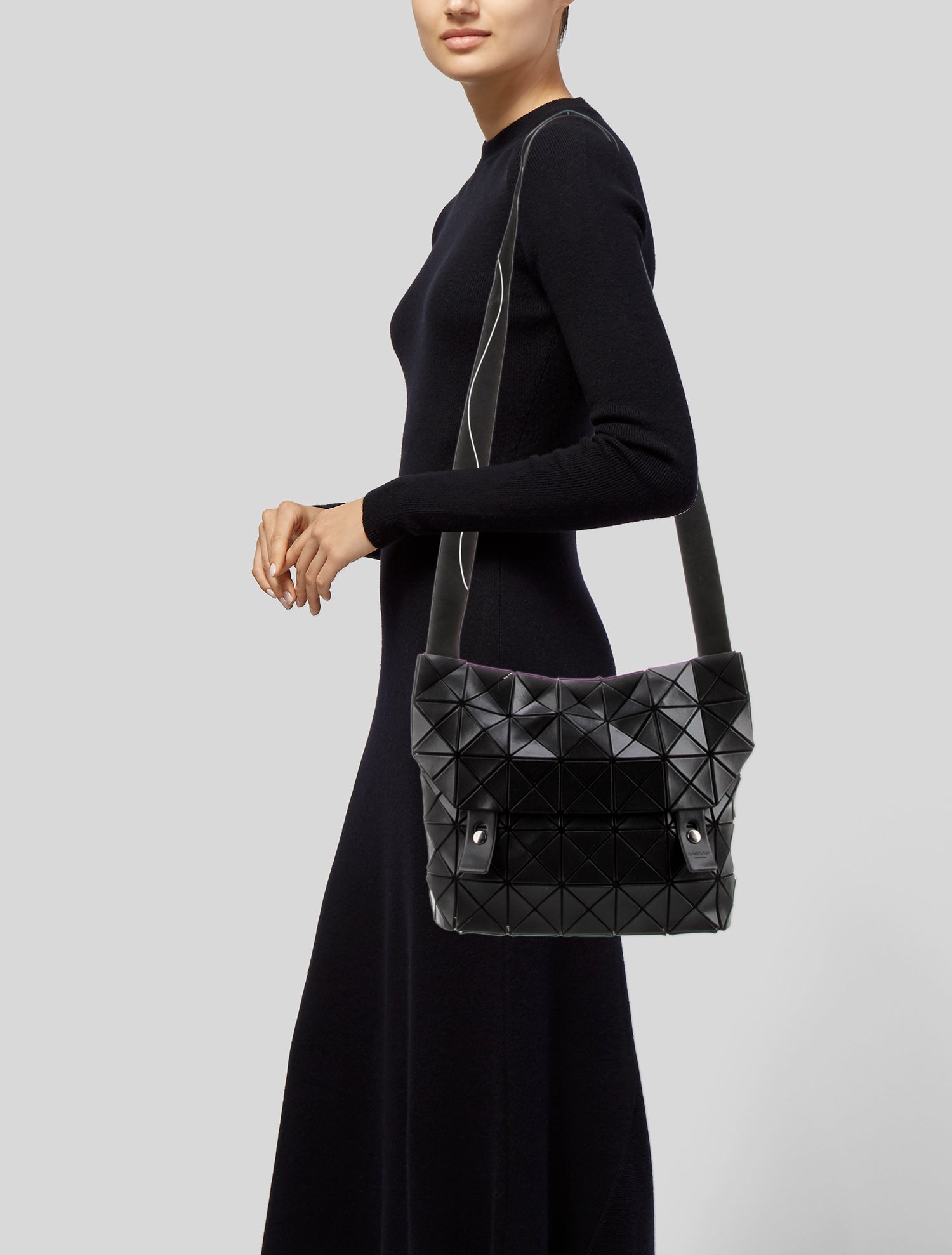 Issey Miyake PVC Messenger Bag