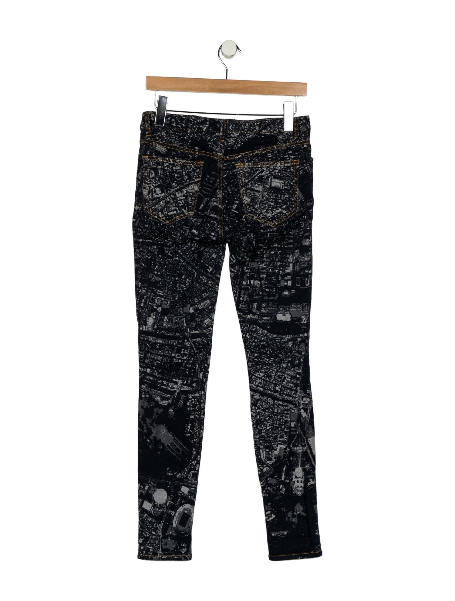 Issey Miyake Low-Rise Skinny Leg Jeans