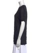 Issey Miyake Scoop Neck Short Sleeve T-Shirt