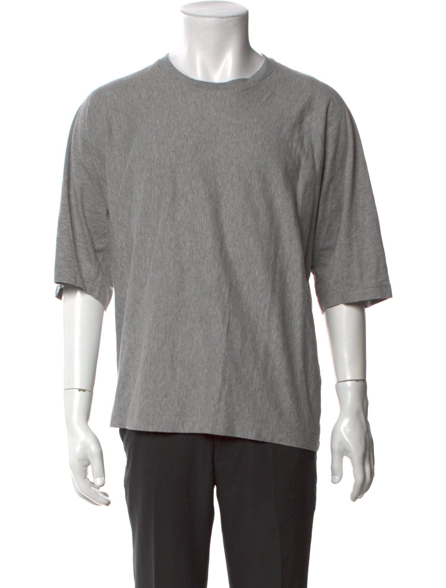 Issey Miyake Crew Neck Short Sleeve T-Shirt