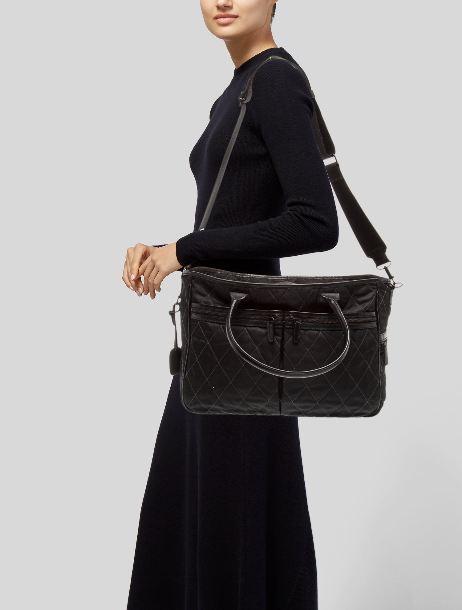 Issey Miyake Nylon Shoulder Bag