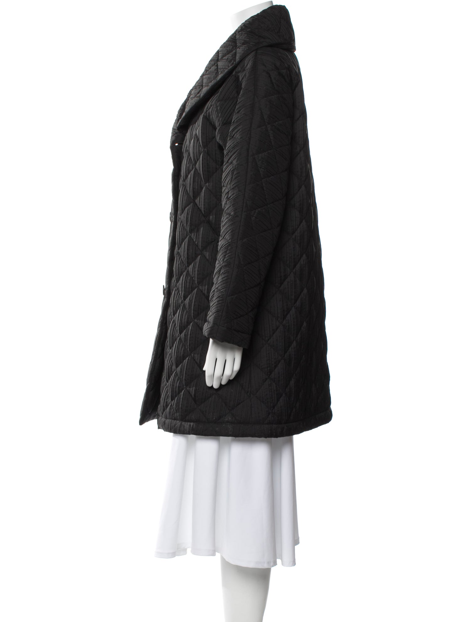 Issey Miyake 2014 Faux Fur Coat