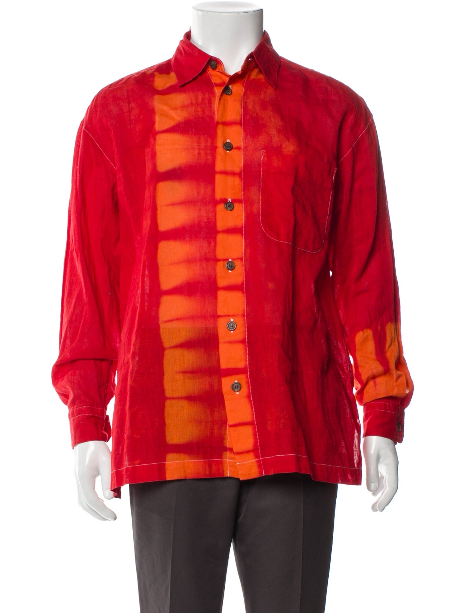 Issey Miyake Vintage Graphic Print Shirt