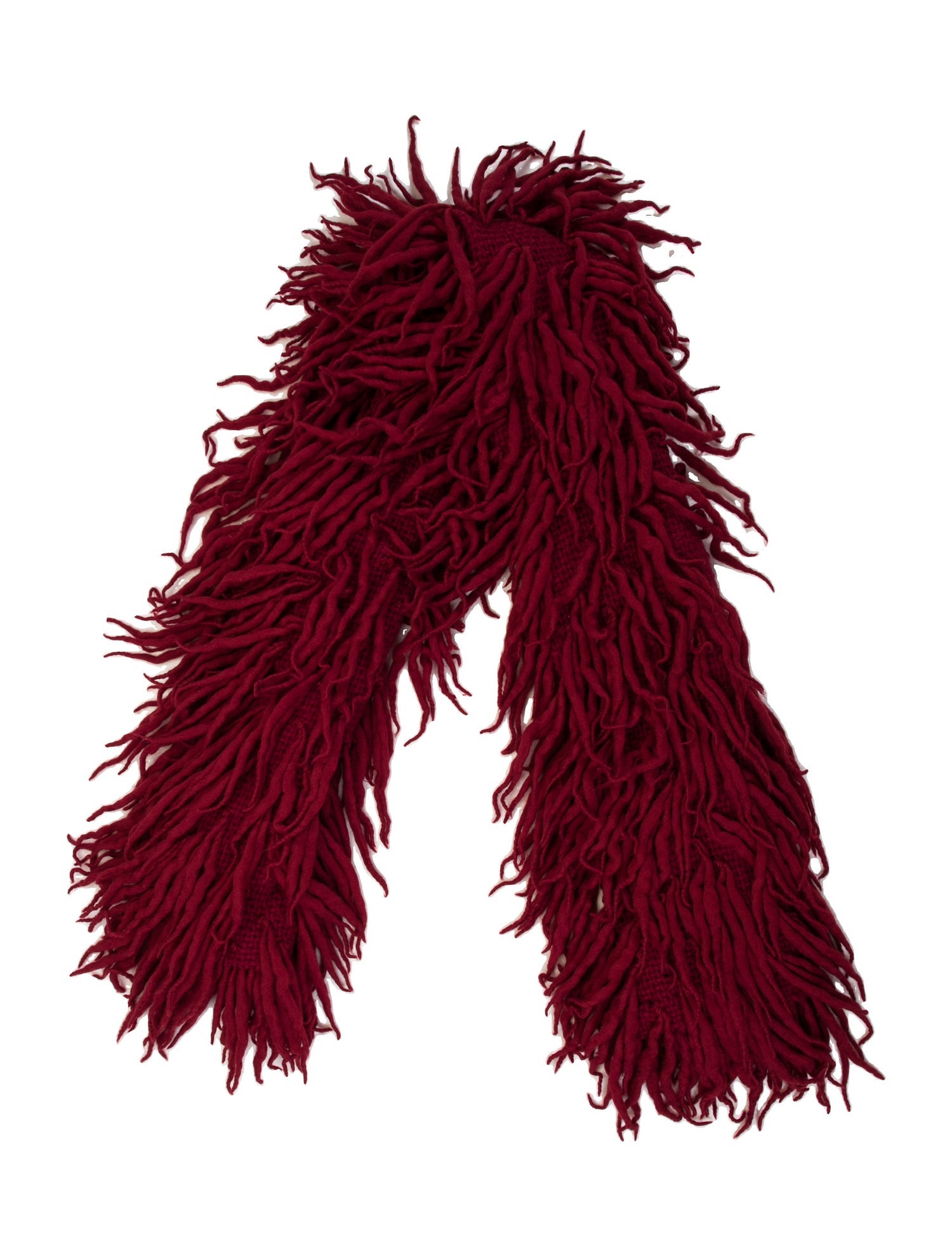 Issey Miyake Wool Floral Print Shawl