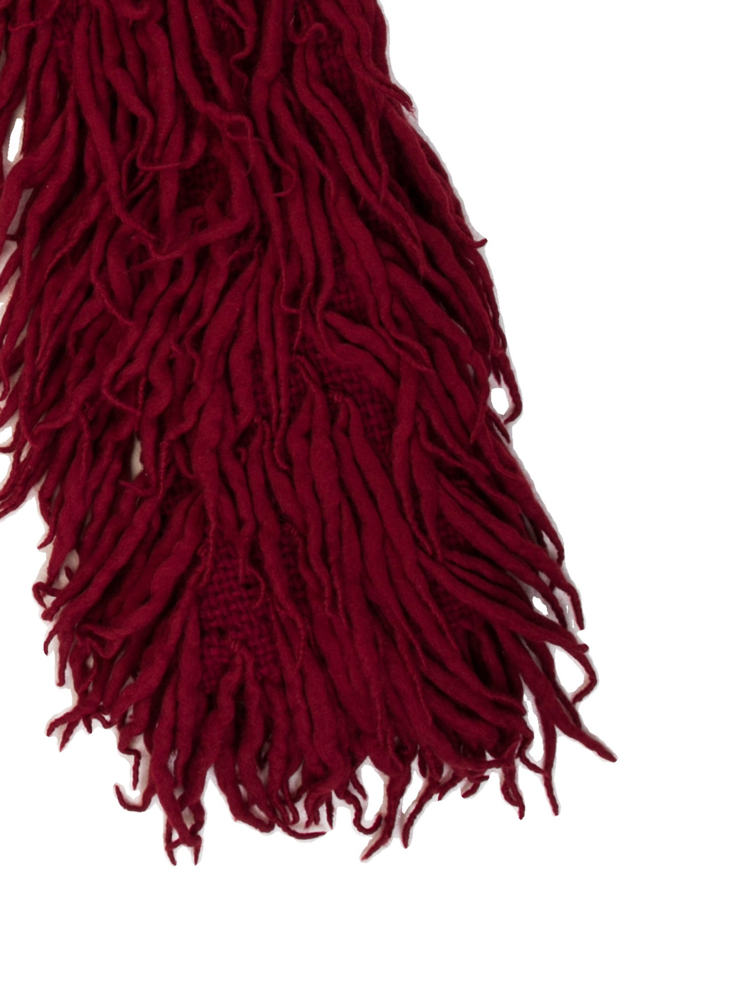 Issey Miyake Wool Floral Print Shawl