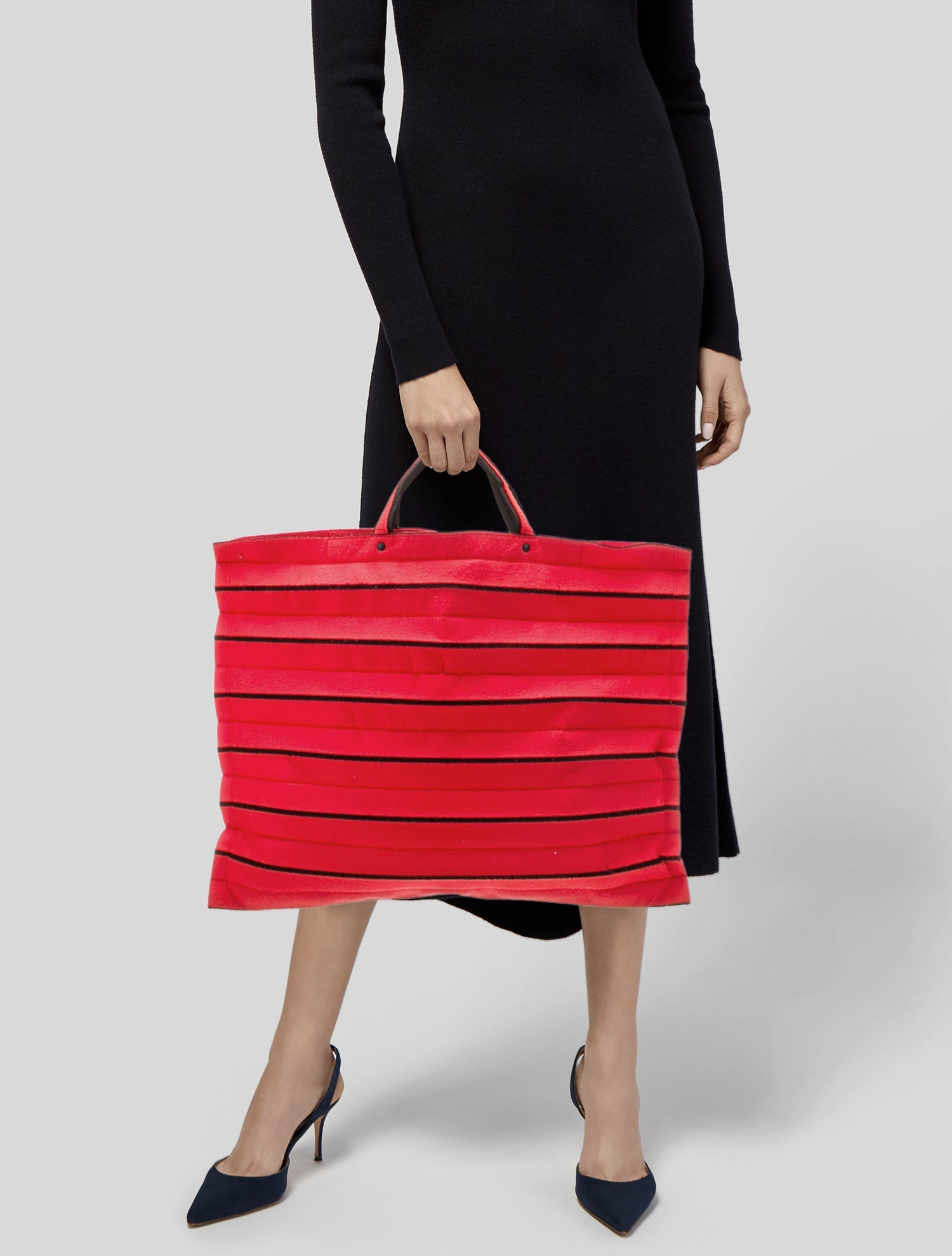 Issey Miyake Top Handle Bag