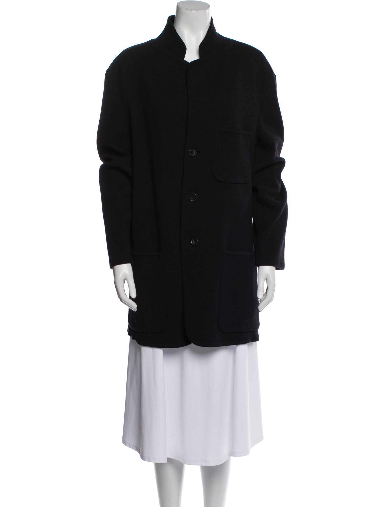Issey Miyake Wool Coat