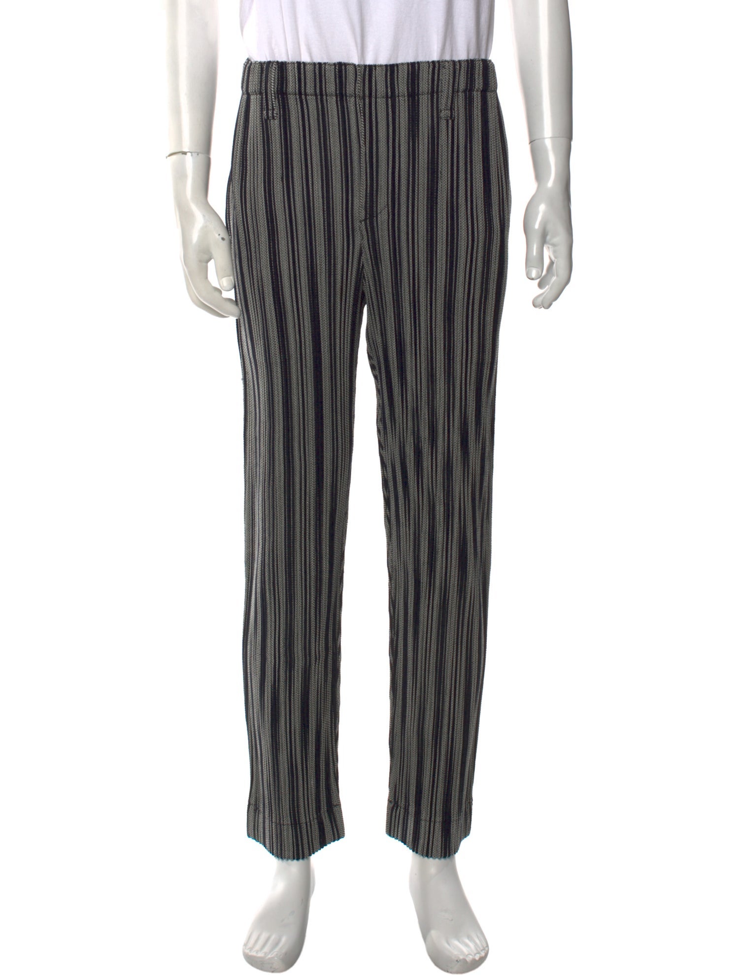Issey Miyake Striped Pants