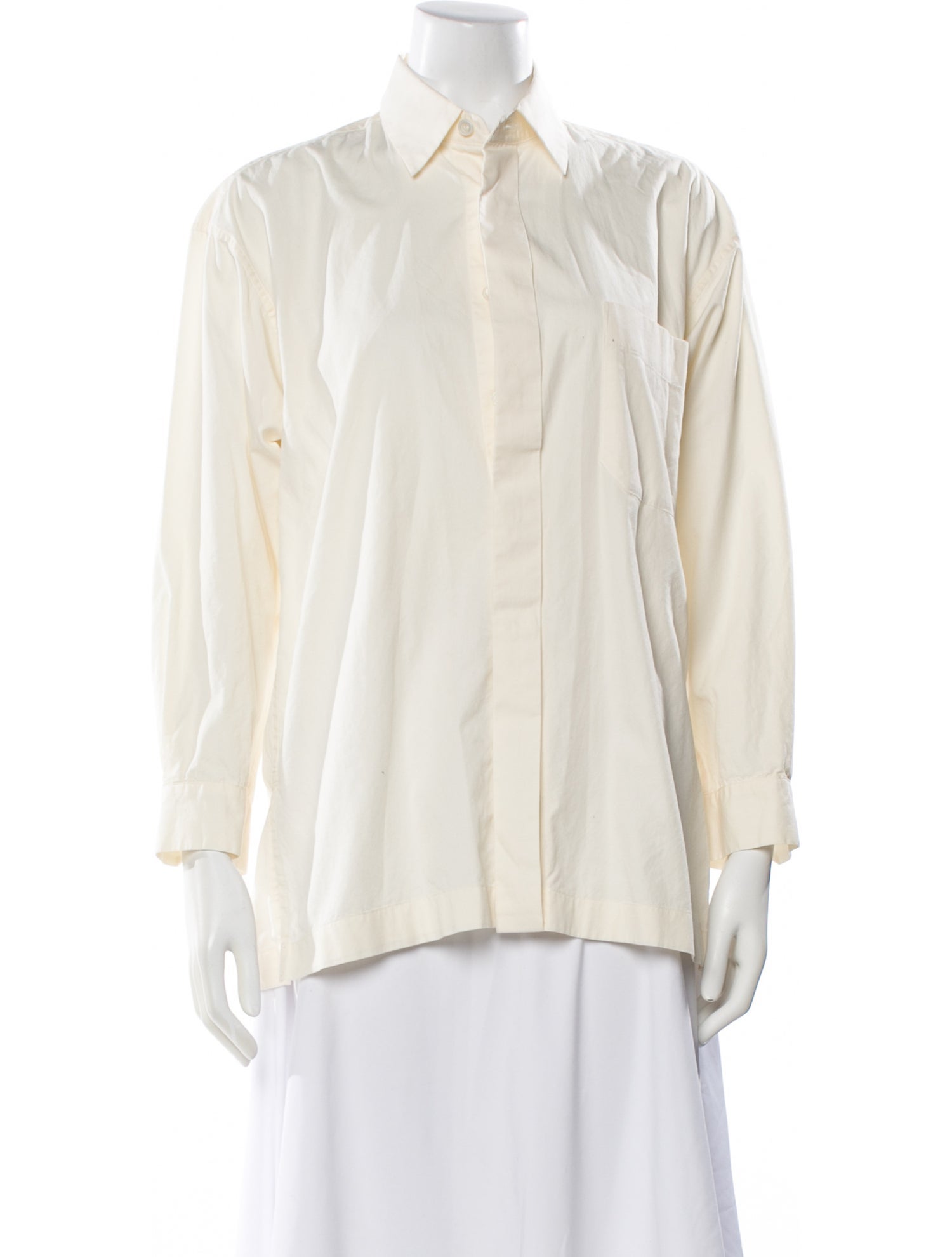 Issey Miyake Long Sleeve Blouse