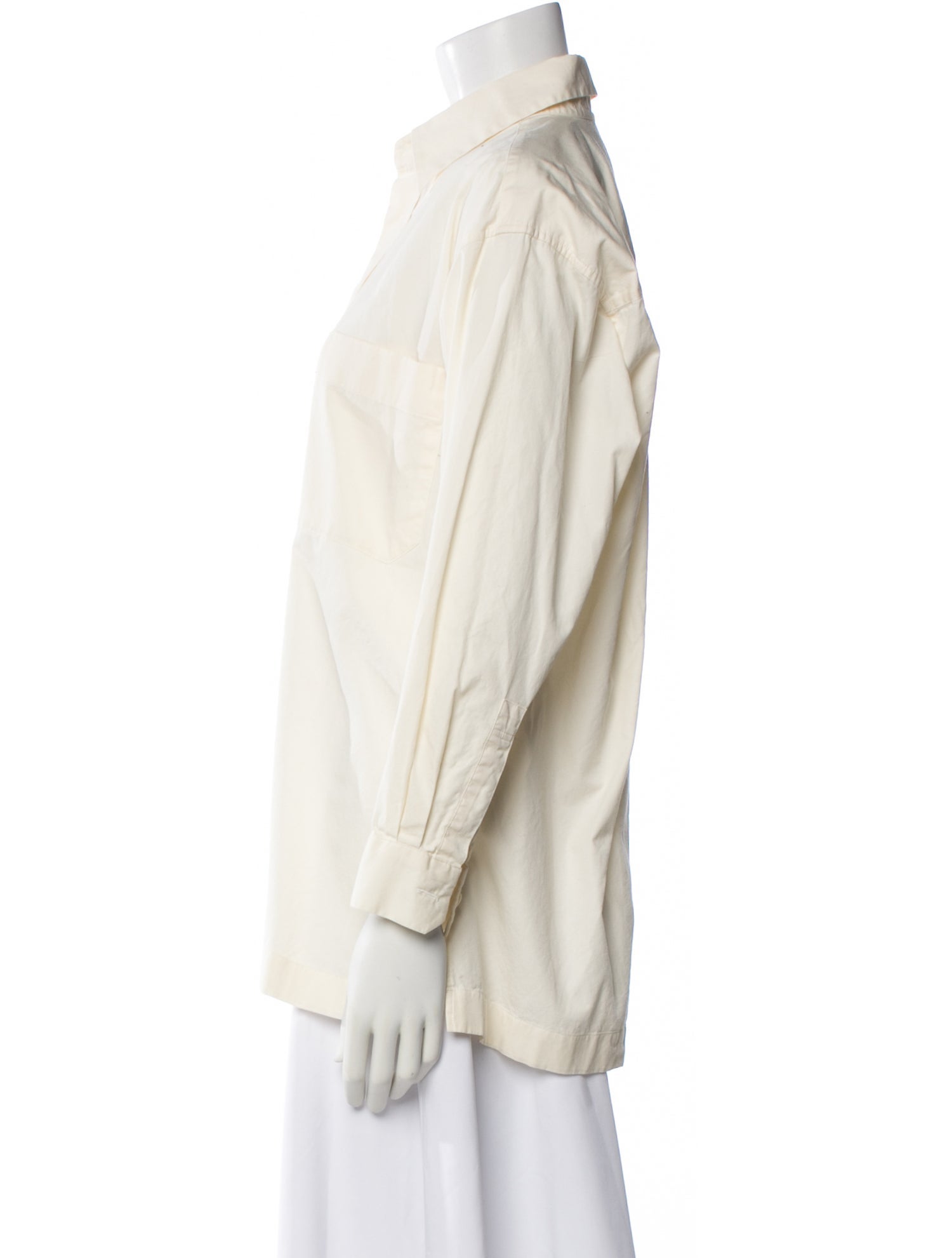 Issey Miyake Long Sleeve Blouse