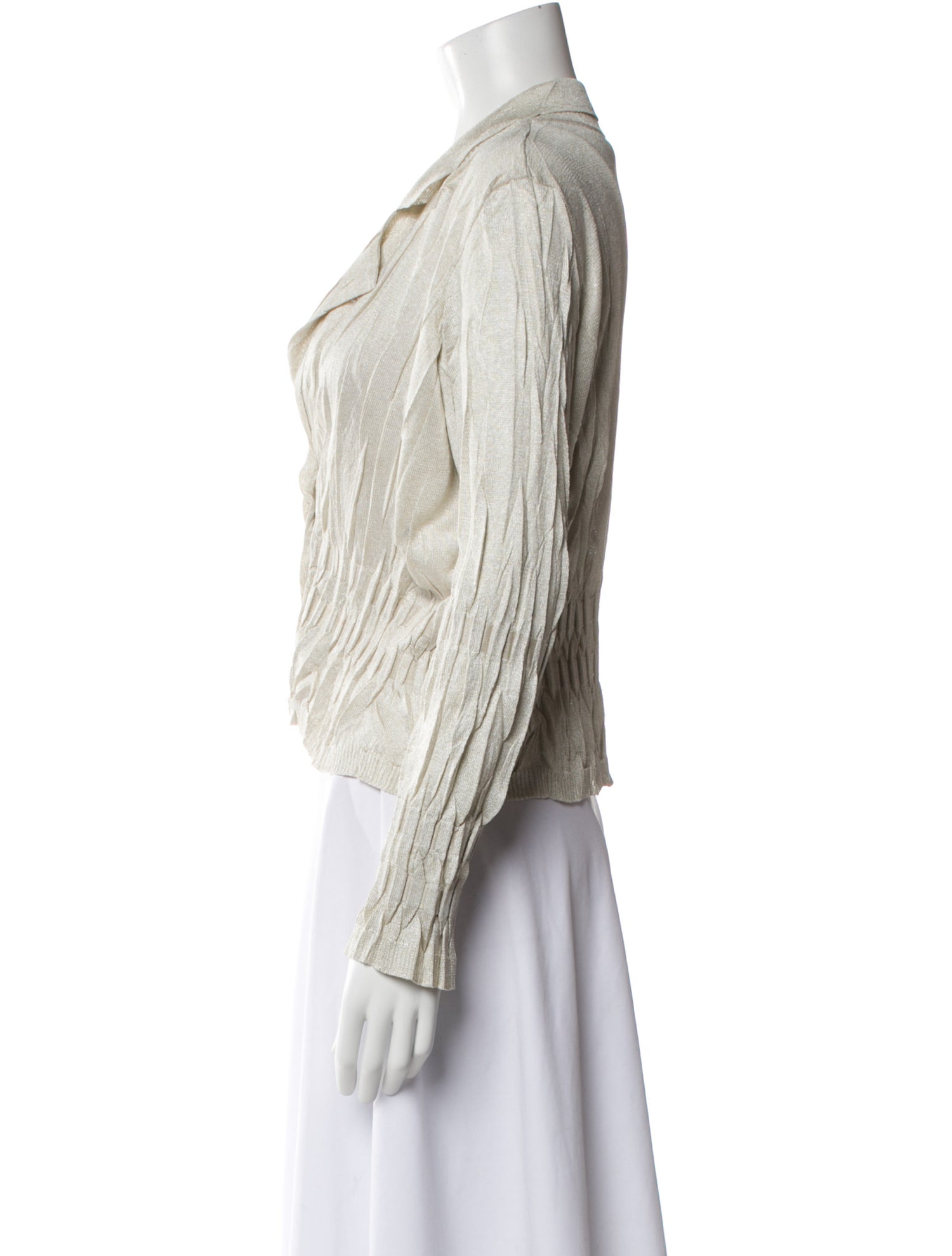 Issey Miyake V-Neck Sweater