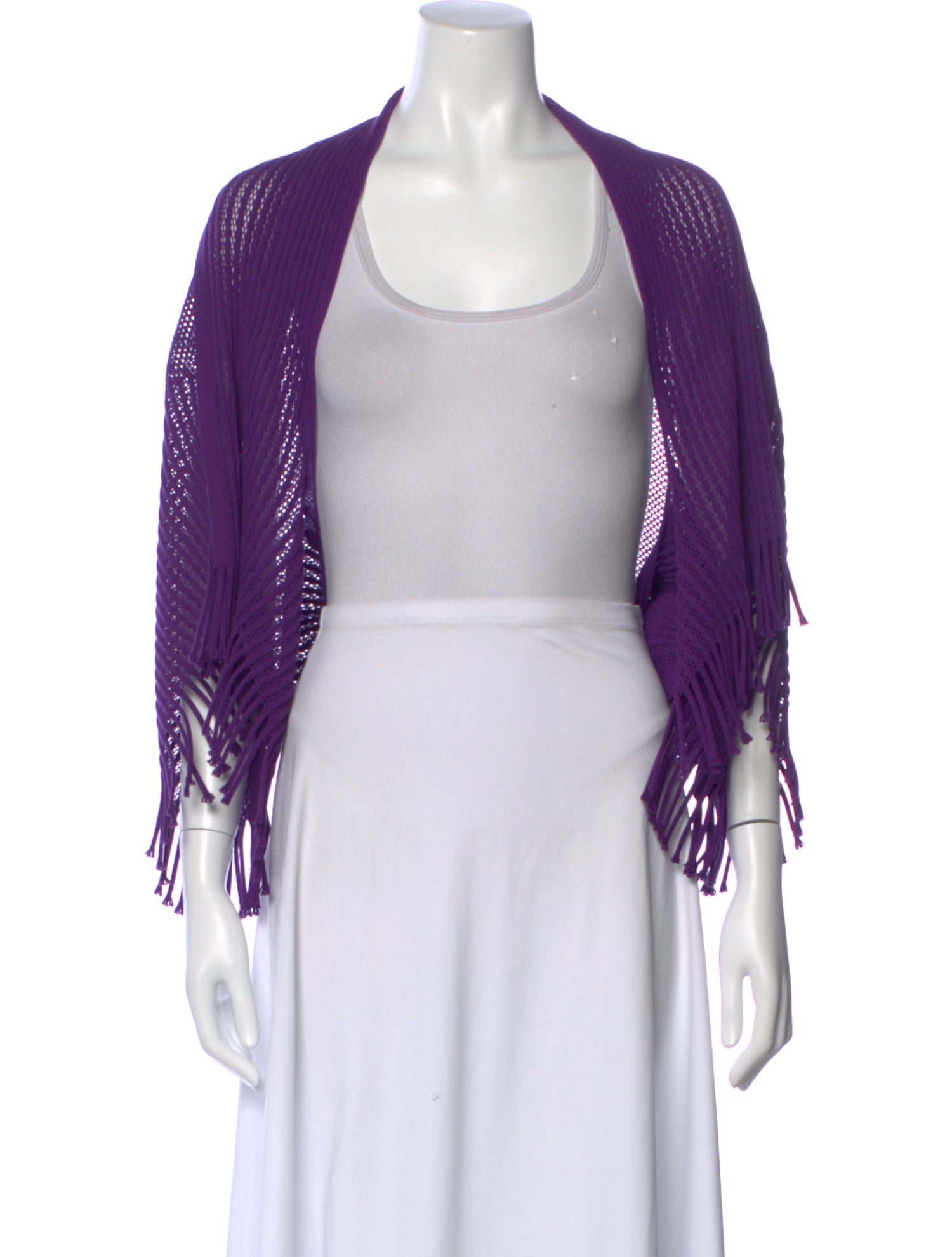 Issey Miyake Open Front Sweater