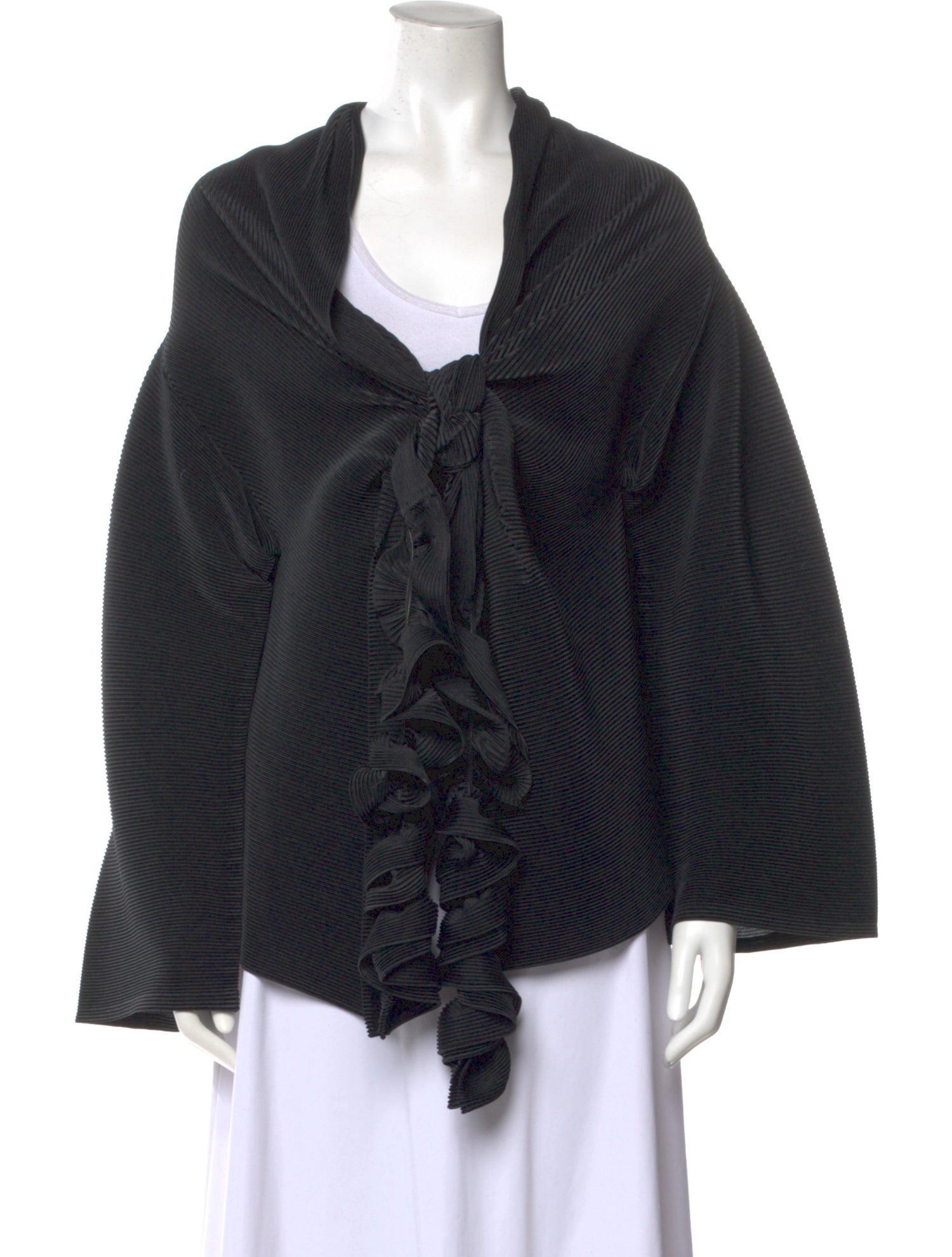 Issey Miyake Cowl Neck Sweater