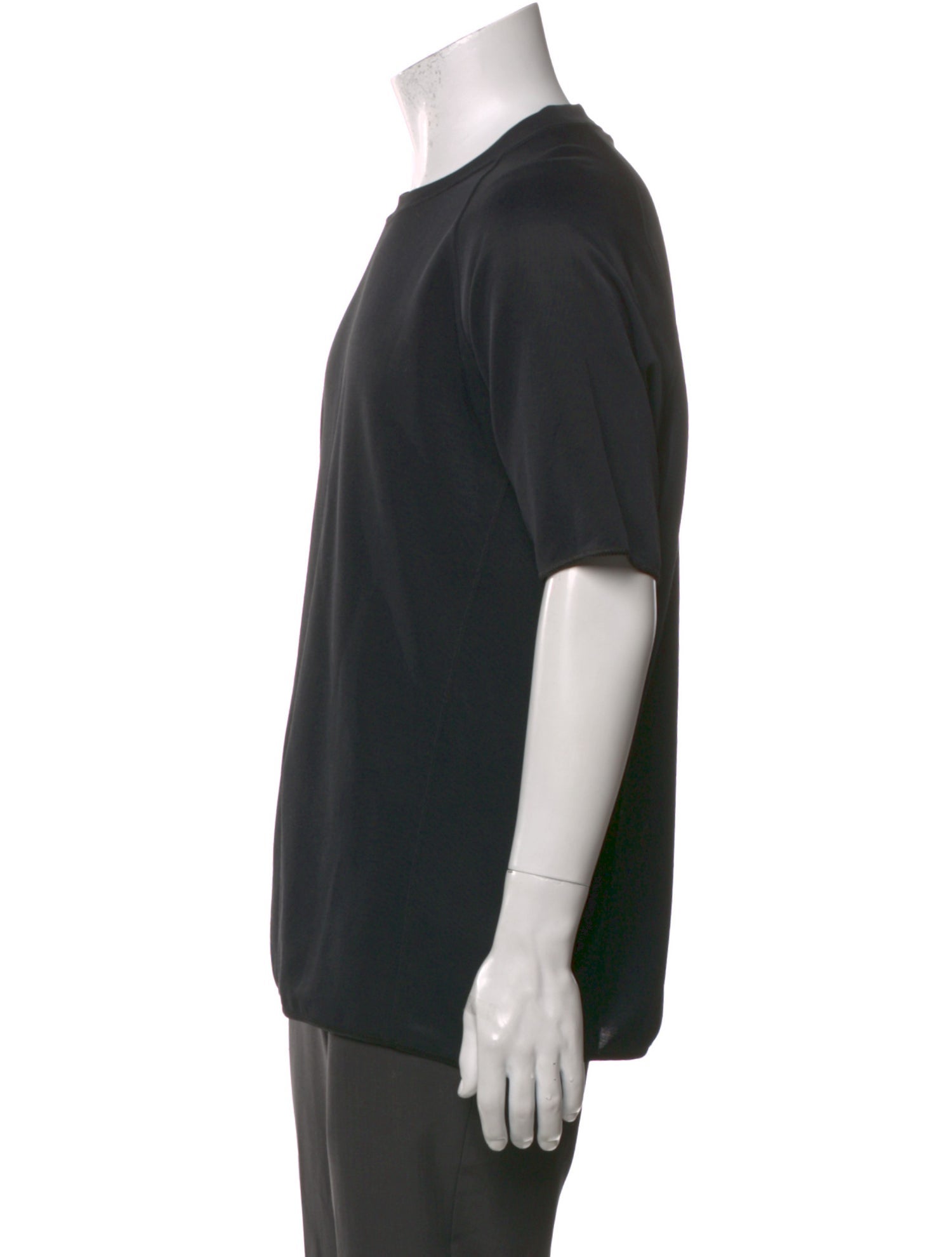 Issey Miyake Crew Neck Short Sleeve T-Shirt