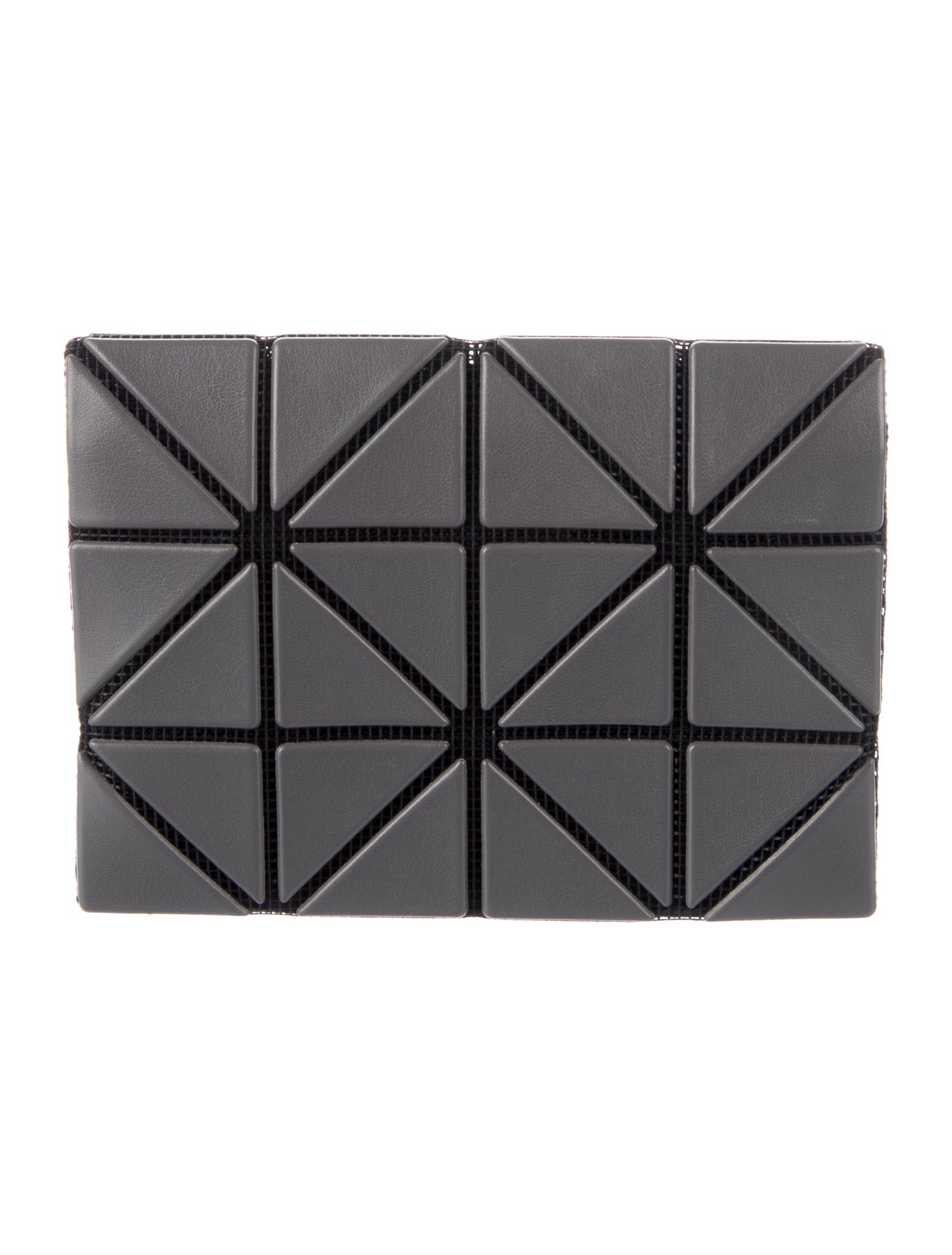 Issey Miyake Leather Printed Card Holder
